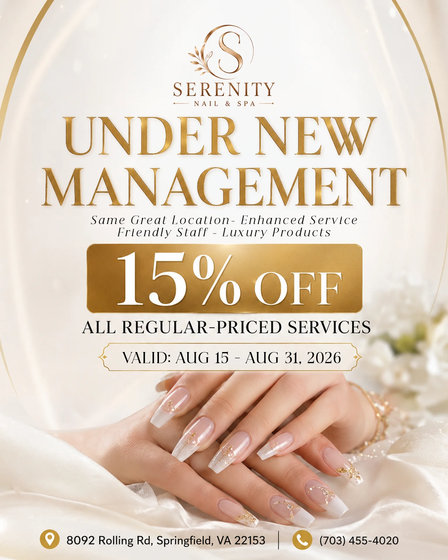 Serenity Nails & Spa - Under New Management